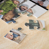 Vatertag 10 Foto-Collage Modern Puzzle (Seite)
