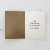 Vatertag 1955 Chevy and Boy Karte (Innenseite)