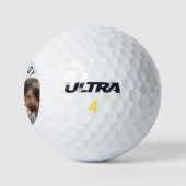 Vatertag #1 Daddy Custom Foto Golfball (Logo)