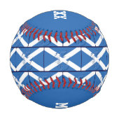 Vatertag #1 NUMBER 1 VATER Schottland FLAG Baseball (Rückseite)