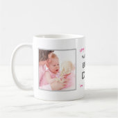 Vatertag 2 Foto Custom Coffee Tasse (Links)