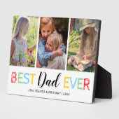 Vatertag 3 Foto | Bester Vater je Fotoplatte (Seite)