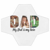 Vatertag 3 Foto Personalisiert Moderne Fußball (Flach)