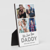 Vatertag 4 FotoCollage Fotoplatte (Seite)