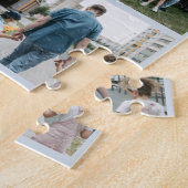 Vatertag 5 Foto-Collage Puzzle (Seite)
