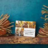 Vatertag 5 FotoCollage Niedlich Bester Papa je Fotoplatte (Seite)