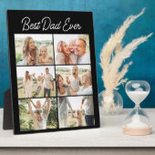 Vatertag 6 Foto-Collage Bester Vater überhaupt Fotoplatte (Seite)