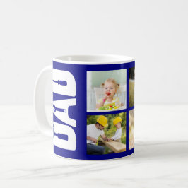 Vatertag 6 Foto Keepake Handyman Vater Blau Kaffeetasse