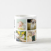 Vatertag 6 Foto Keepake Handyman Vater White Kaffeetasse (Mittel)