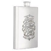 Vatertag 8 oz Edelstahl-Flasche Flachmann (Rechts)