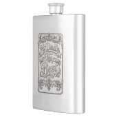 Vatertag 8 oz Edelstahl-Flasche Flachmann (Links)