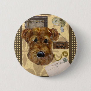 VATERTAG AIREDALE BUTTON
