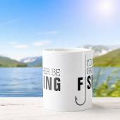 Vatertag, an dem ich eher fischen würde Jumbo-Tasse