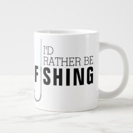Vatertag, an dem ich eher fischen würde Jumbo-Tasse
