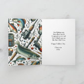 Vatertag Angelkarte Karte (Innenseite)