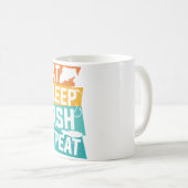 Vatertag-Angeln-Fischer Kaffeetasse (VorderseiteRechts)