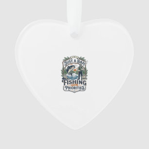 Vatertag-Angeln Vater-Shirt Nur ein Vater mit Ange Ornament