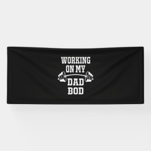 Vatertag Arbeiten an meinem Vater Banner