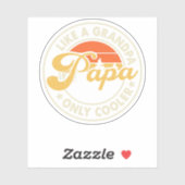 Vatertag Aufkleber (Blatt)