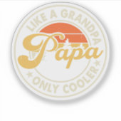 Vatertag Aufkleber (Vorderseite)