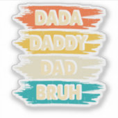 Vatertag Aufkleber (Vorderseite)