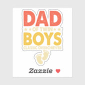 Vatertag Aufkleber (Blatt)