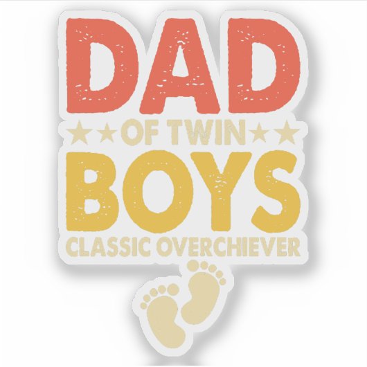 Vatertag Aufkleber (Vorderseite)