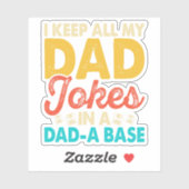 Vatertag Aufkleber (Blatt)