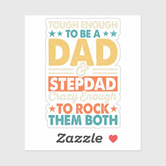 Vatertag Aufkleber (Blatt)