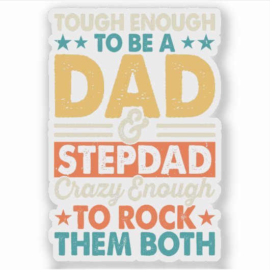 Vatertag Aufkleber (Vorderseite)