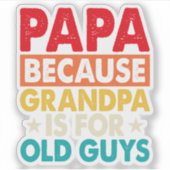 Vatertag Aufkleber (Vorderseite)