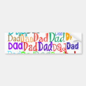 Vatertag Autoaufkleber (Vorne)