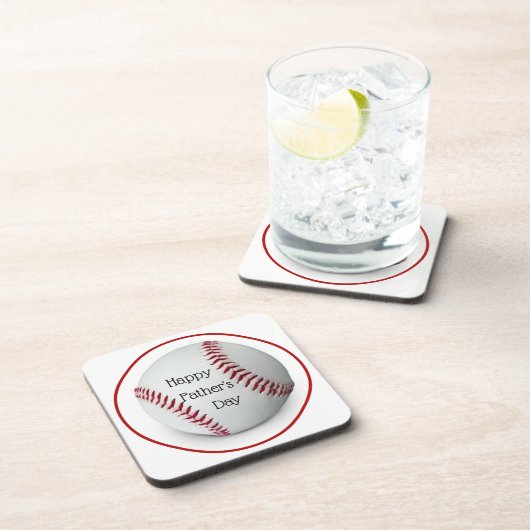 Vatertag Baseball Acrylic Untersetzer Set (Rechte Seite)