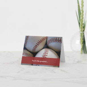 Vatertag, Baseball Karte