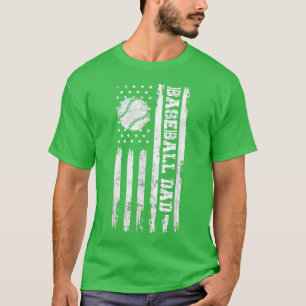 Vatertag Baseball Vater gibt Vater Männer Kinder B T-Shirt
