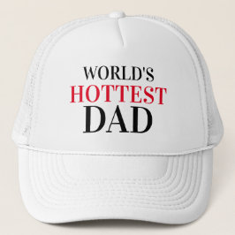 Vatertag Baseball World's HOTTEST VATER Truckerkappe