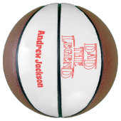 Vatertag Basketball, Legende, Individuelle Name Basketball (Vertikal)