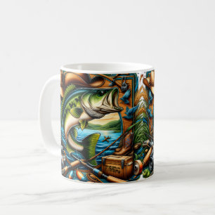 Vatertag-Bassangeln Kaffeetasse