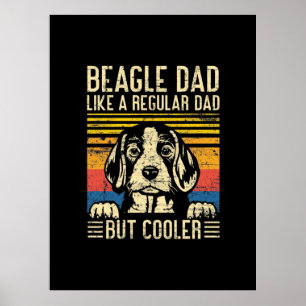 Vatertag   Beagle Dog Vater Poster