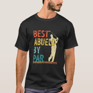 Vatertag Best Abuelo Par Golf für Vater Grand T-Shirt