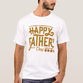 Vatertag Best Dad T-Shirt (Vorderseite)