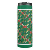 Vatertag BEST DOMINIKANISCHER VATER Personalisiert Thermosbecher (Rückseite)