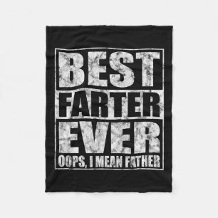 Vatertag Beste Farter je Oops Ich Gemein Vater Fleecedecke
