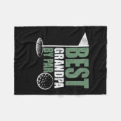 Vatertag beste Großvater bei weitem Fleecedecke (Vorderseite (Horizontal))