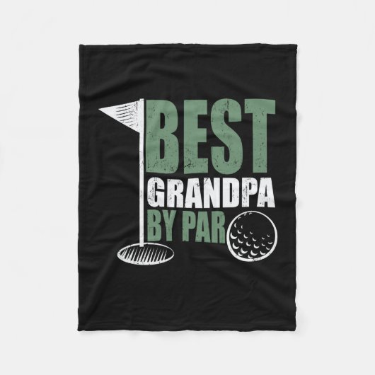 Vatertag beste Großvater bei weitem Fleecedecke (Vorderseite)
