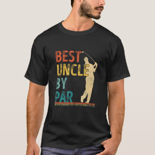 Vatertag Beste Onkel nach Par Golfer Daddy Golf T-Shirt