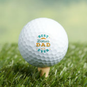 Vatertag Bester Bonus Golfing Geburtstag Vater je Golfball (Insitu T-Shirt)