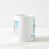 Vatertag Bester Husband-Vater je Foto Kaffeetasse (Mittel)