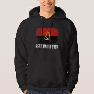Vatertag Bester Onkel je bedrückte Angola Fla Hoodie