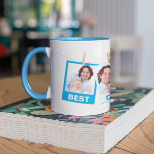 Vatertag Bester Papa Aller Zeiten 3 Foto Collage Tasse